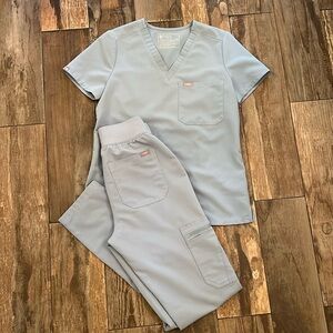 Dusty Blue Figs Set